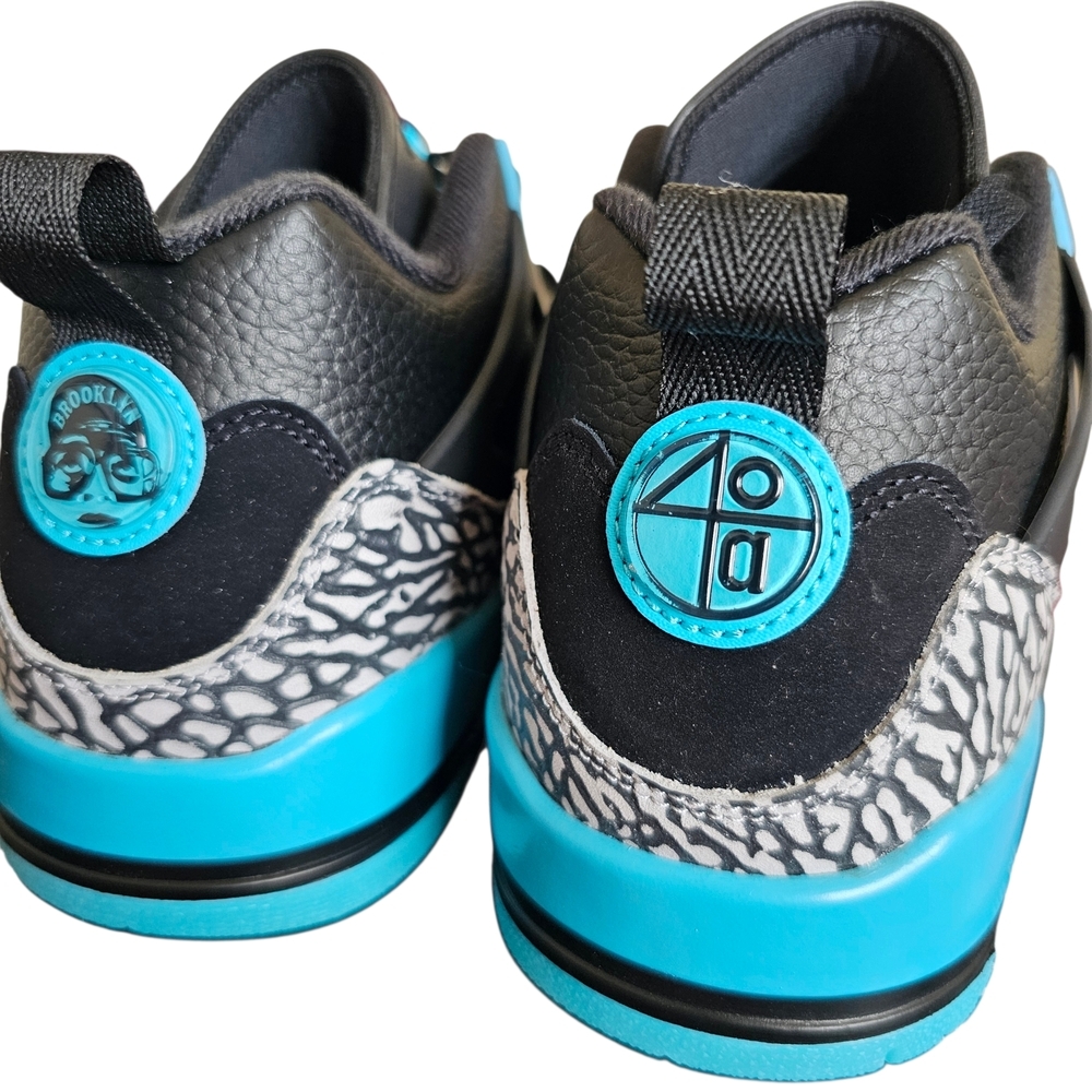Jordan Spizike Low (Men's Size 11 US)Black/Wolf Grey/Gamma Blue - Picture 11 of 15